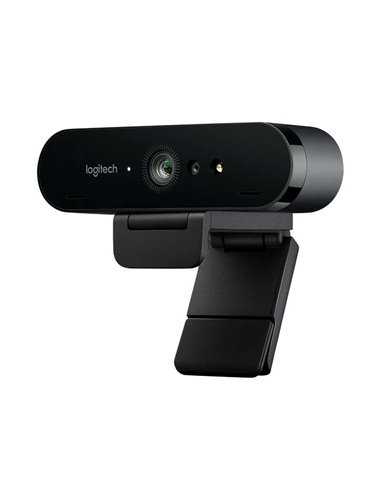 Logitech - Webcam Brio 4K Ultra HD - HDR - Enregistrement 4K - Zoom numérique 5X - Couleur Noir