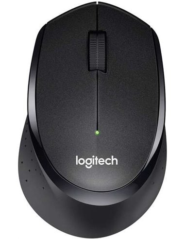 Logitech - Souris sans fil USB B330 Silent Plus 1000dpi - Silencieuse - 3 Boutons - Utilisation droitier - Couleur Noir