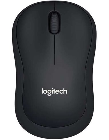 Logitech - Souris USB sans fil silencieuse B220 1000dpi - Silencieuse - 3 Boutons - Utilisation ambidextre - Coloris Noir