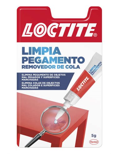 Loctite - Super Glue-3 Glue Cleaner 5gr - Enlève les restes d'étiquettes adhésives, les restes de colle sur les objets mal collé