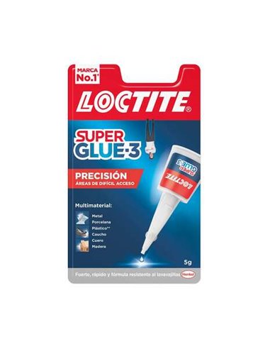 Loctite - Colle Instantanée Universelle de Précision - 5gr - Résistance Maximale - Union Instantanée - 2640076/2712223/2644833