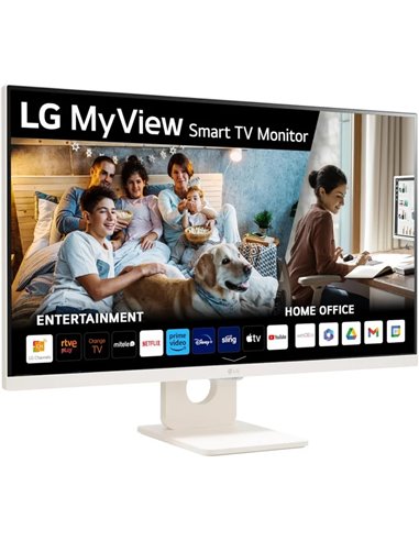 LG - Moniteur intelligent MyView 31,5" LED IPS FullHD 1080p 60 Hz WiFi, Bluetooth - Haut-parleurs - Angle de vision 178º - 16:9 