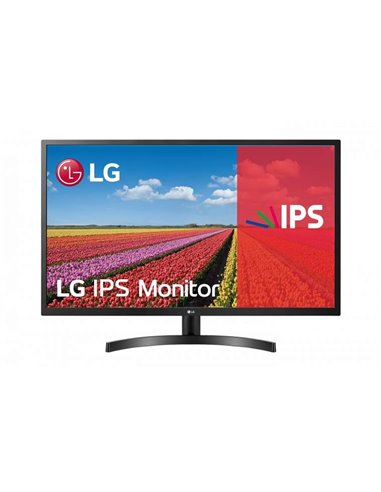 LG - Moniteur LED 31,5" IPS FullHD 1080p FreeSync - Réponse 5 ms - Angle de vision 178º - 16:9 - HDMI - VESA 100x100 mm