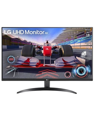 LG - Moniteur de jeu 31,5" VA UltraHD 4K HDR FreeSync - Réponse 4 ms - Haut-parleurs - Angle de vision 178º - 16:9 - HDMI, Displ