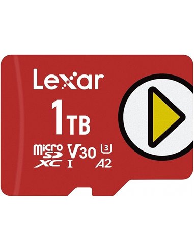 Lexar - Carte mémoire Ultra 1 To - Vitesses de lecture jusqu'à 160 Mo/s - Rouge