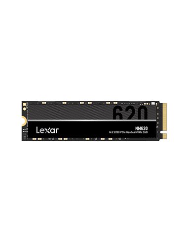 Lexar - SSD NM620 512 Go Haute Performance - Vitesses de lecture de 3500 Mo/s - Technologie PCIE Gen3x4 NVME 1.4 - Flash Nand 3D