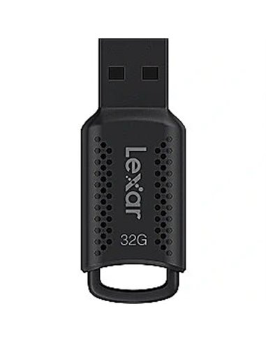 Lexar - Clé USB JumpDrive V40 32 Go - Stockage et transfert de données - Interface USB 2.0 - Compacte et portable - Couleur noir