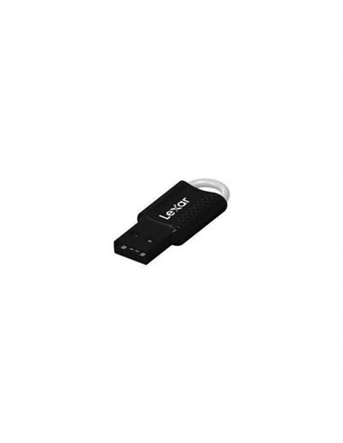 Lexar - Clé USB JumpDrive V40 128 Go - Stockage portable - Interface USB 2.0 - Conception compacte et durable - Couleur noire