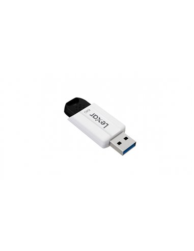 Lexar - Clé USB JumpDrive S80 64 Go - Interface USB 3.0 - Transferts Ultra-Rapides - Design Compact et Durable - Couleur Blanc