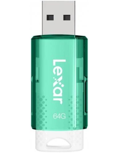 Lexar - Clé USB JumpDrive S60 64 Go - Compacte et portable - Transferts USB 2.0 standard - Plug and Play - Couleur verte