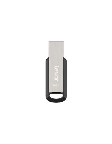 Lexar - Clé USB JumpDrive M40 64 Go - Interface USB 3.0 - Transferts Ultra-Rapides - Design Compact et Durable - Couleur Argent