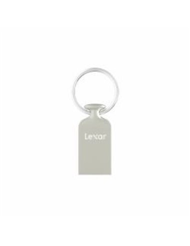 Lexar - Clé USB JumpDrive M22 64 Go - Stockage portable - Transfert efficace - Design compact - Couleur argent