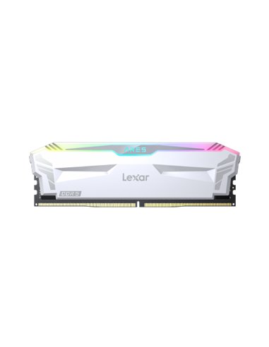 Lexar - Module mémoire RAM Ares DDR5 - 16 Go - 6400 Mhz - CL40 - 1,35 V - UDIMM - Dissipateur thermique - Compatible avec les sy