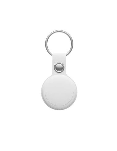 Leotec - MiTag Locator - Exclusif pour Apple - Pour clés, valises, animaux etc... - Couleur blanche