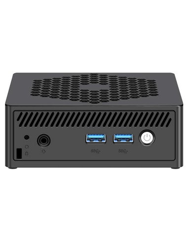 Leotec - Mini ordinateur Gemini N4000 Intel Gemini Lake N4000 - 8 Go - 128 Go - USB-2.0, 3.0, HDMI, RJ-45 - Système de sécurité 