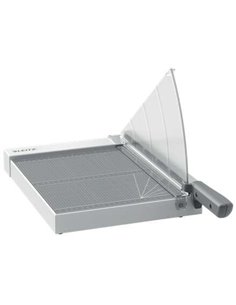 Leitz - Guillotine papier A4 de précision pour le bureau à domicile - Coupe jusqu'à 10 feuilles - Format A4 - Découpe en acier r