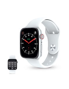 Ksix - Smartwatch Urban 4 - Fréquence Cardiaque - Surveillance du Sommeil - Couleur Blanc