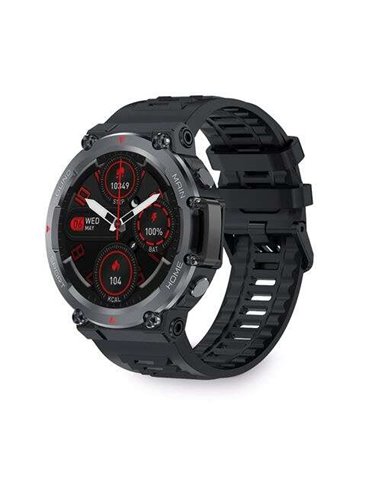 Ksix - Montre Smartwatch Oslo Écran Multi-Touch 1,5" - Bluetooth 5.0 - Autonomie jusqu'à 5 jours - Résistance à l'eau IP68 - Ass