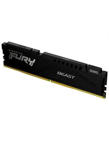 Kingston - Mémoire RAM Fury Beast DDR5 6000 MT/s 32 Go 1,4 V CL30 DIMM