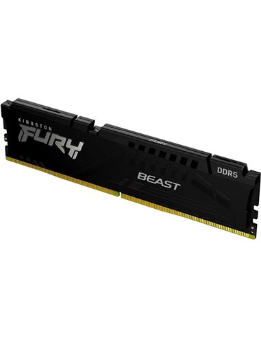 Kingston - Mémoire RAM Fury Beast DDR5 5200 MHz 16 Go CL40