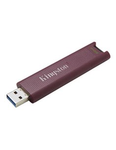 Kingston - Mémoire DataTraveler Max USB-A 3.2 Gen 2 512 Go - Bourgogne (Pendrive)