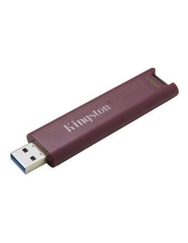 Kingston - Mémoire DataTraveler Max USB-A 3.2 Gen 2 256 Go - Bourgogne (Pendrive)