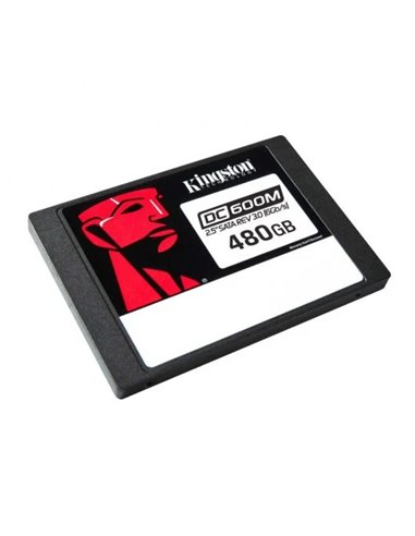 Kingston - Data Center DC600M Disque SSD 2,5" 480 Go Enterprise SATA 3.0 - Usage mixte