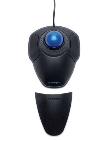 Kensington - Orbit Trackball avec bague de défilement - Boule de 40 mm - Personnalisation des boutons - Précision optique - Repo