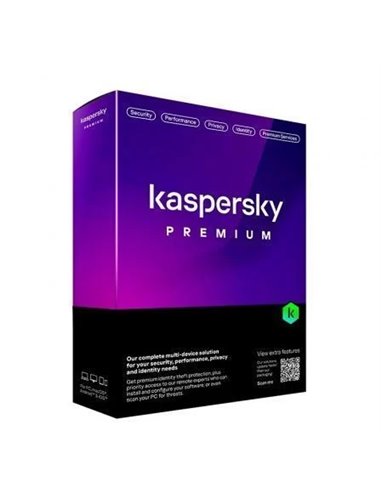 Kaspersky - Premium Antivirus - 5 appareils - 1 an de service