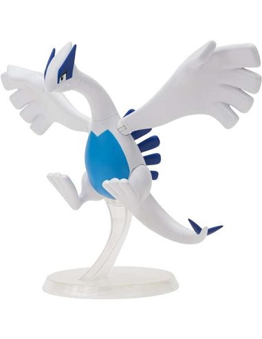 Jazwares - Pokemon Epic Battle Figure Lugia - Figurine de collection articulée - Grande taille - Comprend une fixation de base