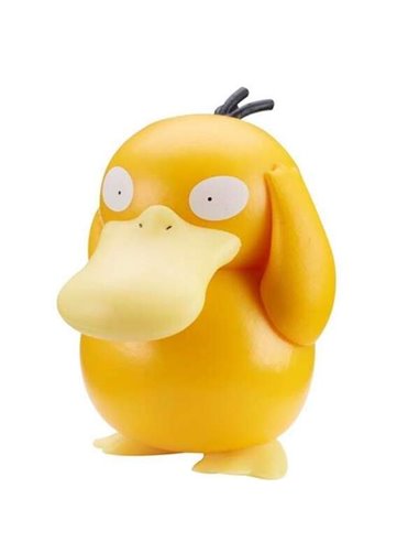 Jazwares - Pokemon Battle Figure Psyduck - Figurine de collection - Hauteur 7,5cm env. - Fabriqué en PVC