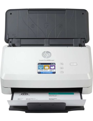 HP - Scanner de documents WiFi ScanJet Pro 4000 snw1 - Jusqu'à 40 ppm - Chargeur automatique - Double face