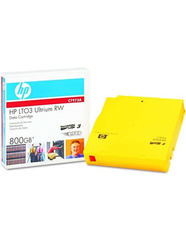 HP - Bande de données LTO-3 Ultrium 800 Go RW