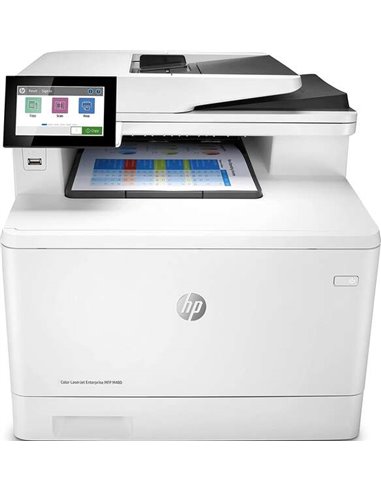 HP - Imprimante multifonction laser couleur recto verso LaserJet Enterprise M480f 27 ppm