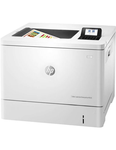 HP - Imprimante laser couleur Color LaserJet Enterprise M554dn 33 ppm