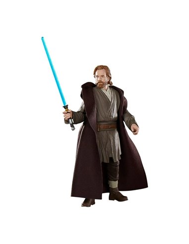 Hasbro - Star Wars Black Series Obi-Wan Kenobi (Jabiim) - Figurine de collection - Hauteur 15cm env. - Fabriqué en PVC