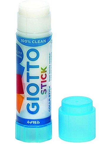 Giotto - Petit bâton de colle - Capacité 10 g - Sans solvant - Séchage rapide - Convient pour un usage scolaire