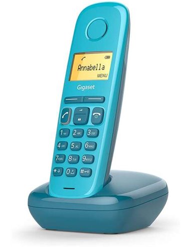 Gigaset - Téléphone sans fil A170 Dect avec identification de l'appelant - Verrouillage du clavier - Contrôle du volume