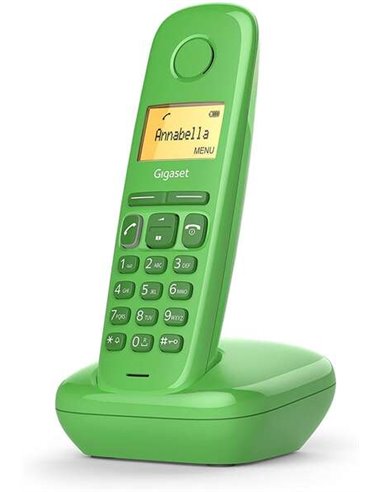 Gigaset - Téléphone sans fil A170 Dect avec identification de l'appelant - Verrouillage du clavier - Contrôle du volume