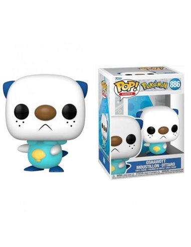 Funko Pop - Pokémon Oshawott - Figurine Vinyle - Hauteur 9,5cm env.