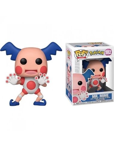 Funko Pop - Pokémon Mr. Mime - Figurine Vinyle - Hauteur 9,5cm env.