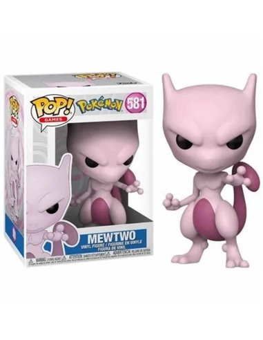 Funko Pop - Pokémon Mewtwo - Figurine Vinyle - Hauteur 9,5cm env.