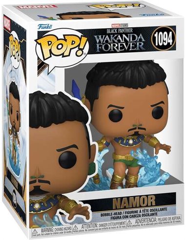 Funko Pop - Marvel Black Panther Wakanda Forever Namor - Figurine Vinyle - Hauteur 9cm env.