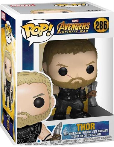 Funko Pop - Marvel Avengers Infinity War Thor - Figurine Vinyle - Hauteur 9cm env.