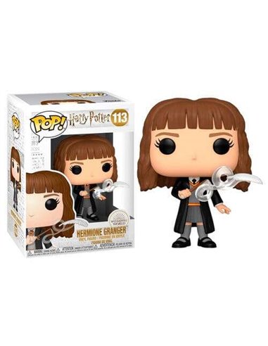 Funko Pop - Harry Potter Hermione avec Plume - Figurine Vinyle - Hauteur 9cm env.