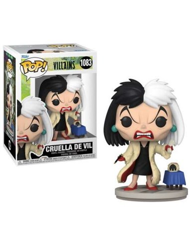 Funko Pop - Disney Villains Cruella de Vil - Figurine Vinyle - Hauteur 10cm env.