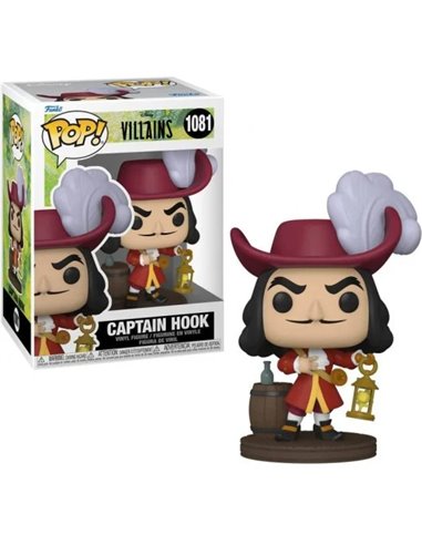 Funko Pop - Disney Villains Captain Hook - Figurine Vinyle - Hauteur 10cm env.