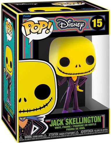 Funko Pop - Disney L'Étrange Noël de Monsieur Jack Blacklight - Figurine Vinyle - Hauteur 9,5cm env.