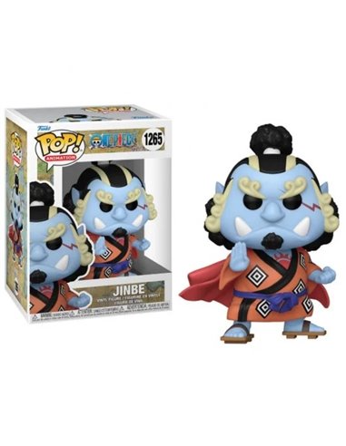 Funko Pop - Animation One Piece Jinbe avec Option Chase - Figurine Vinyle - Hauteur 12,2 cm env.