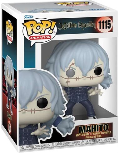 Funko Pop - Jujutsu Kaisen Mahito Animation - Figurine Vinyle - Hauteur 9,5cm env.